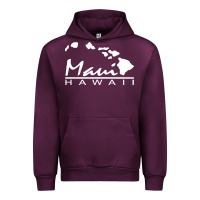 Mauve Wine maui hawaii Urban Hoodie - linhVisuals