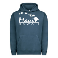Pigment Midnight Navy maui hawaii Urban Hoodie - linhVisuals