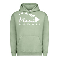 Pigment Oil Green maui hawaii Urban Hoodie - linhVisuals