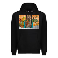 Black Fall Quokka Premium Hoodie - LillyAllenDesigns