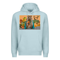 Blue Mist Fall Quokka Premium Hoodie - LillyAllenDesigns