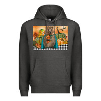 Charcoal Heather Fall Quokka Premium Hoodie - LillyAllenDesigns