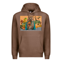Chestnut Fall Quokka Premium Hoodie - LillyAllenDesigns