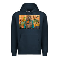 Navy Fall Quokka Premium Hoodie - LillyAllenDesigns