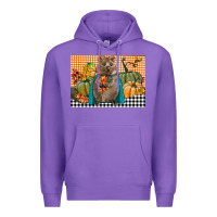 Purple Fall Quokka Premium Hoodie - LillyAllenDesigns