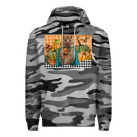 Slate Camo Fall Quokka Premium Hoodie - LillyAllenDesigns