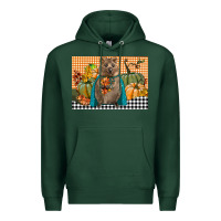 Sports Green Fall Quokka Premium Hoodie - LillyAllenDesigns