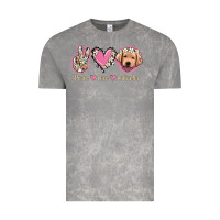 Cloud Rock Peace Love Labrador Vintage Tee - Jasminsmagicworld