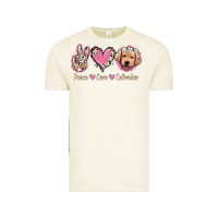 Vintage Arctic Peace Love Labrador Vintage Tee - Jasminsmagicworld