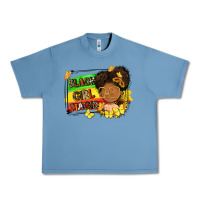 Pebble Blue black girl magic Urban Heavy Tee - FaDigitalArtStudio