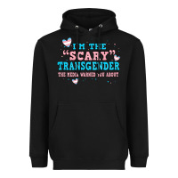 Black im scary transgender the media warned you about Heavyweight Hoodie - JahusDesignShop