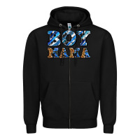 Black boy mama Zipper Hoodie - AdoDesignShop
