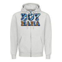 Dove Grey boy mama Zipper Hoodie - AdoDesignShop