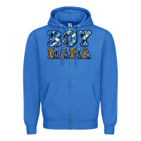 True Royal boy mama Zipper Hoodie - AdoDesignShop