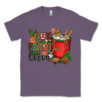 Lavender but first cocoa Classic Tee - CowGirlArtShop