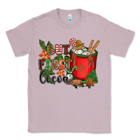 Lilac but first cocoa Classic Tee - CowGirlArtShop