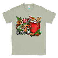 Matcha but first cocoa Classic Tee - CowGirlArtShop