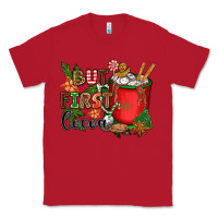 Red but first cocoa Classic Tee - CowGirlArtShop