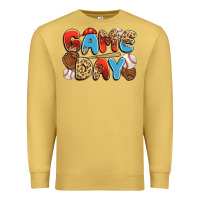 Antique Gold game day baseball Premium Sweatshirt - JahusDesignShop