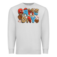 Dove Grey game day baseball Premium Sweatshirt - JahusDesignShop