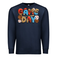 Navy game day baseball Premium Sweatshirt - JahusDesignShop