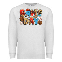 Oatmeal Heather game day baseball Premium Sweatshirt - JahusDesignShop