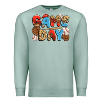 Seafoam game day baseball Premium Sweatshirt - JahusDesignShop