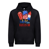 Black tastes like freedom Urban Hoodie - JahusDesignShop