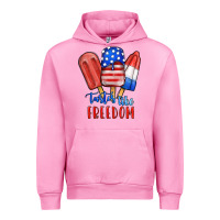 Fuchsia Pink tastes like freedom Urban Hoodie - JahusDesignShop