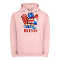 Pigment Salmon tastes like freedom Urban Hoodie - JahusDesignShop