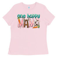 Bubblegum Pink One hoppy mama mother's day Ladies Tee - HowdyJamesFarm