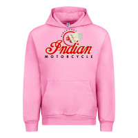 Fuchsia Pink motorcycle racing indian Urban Hoodie - linhVisuals