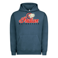 Pigment Midnight Navy motorcycle racing indian Urban Hoodie - linhVisuals