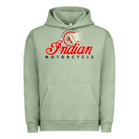 Pigment Oil Green motorcycle racing indian Urban Hoodie - linhVisuals