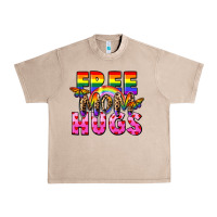 French Oak Free Mom hugs Urban Heavy Tee - FaDigitalArtStudio