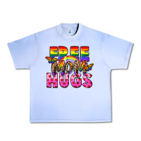 Grape Ice Free Mom hugs Urban Heavy Tee - FaDigitalArtStudio