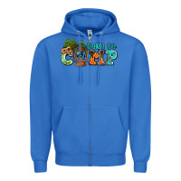True Royal born to camp with guitar Zipper Hoodie - AdoDesignShop