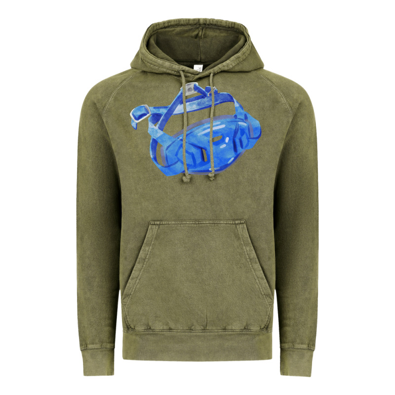 Chin Guard Fa Element 1 Vintage Hoodie by FaDigitalArtStudio | Teevron
