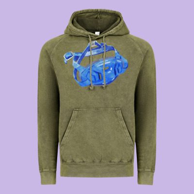 Chin Guard Fa Element 1 Vintage Hoodie Designed By Fadigitalartstudio
