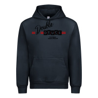 Navy double deuce live music Urban Hoodie - linhVisuals