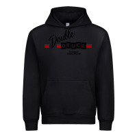 Black double deuce live music Urban Hoodie - linhVisuals