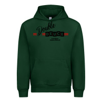Forest Green double deuce live music Urban Hoodie - linhVisuals