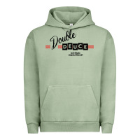 Pigment Oil Green double deuce live music Urban Hoodie - linhVisuals