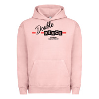 Pigment Salmon double deuce live music Urban Hoodie - linhVisuals