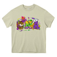 Mossy Mardi Gras CNA Nurse Heavy Core Tee - HowdyJamesFarm