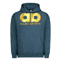 Pigment Midnight Navy allied artists pictures Urban Hoodie - linhVisuals