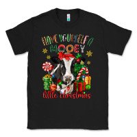 Black have yourself a little christmas cow Classic Tee - CowGirlArtShop