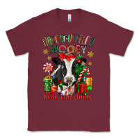 Burgundy have yourself a little christmas cow Classic Tee - CowGirlArtShop