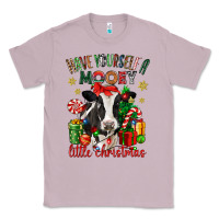 Lilac have yourself a little christmas cow Classic Tee - CowGirlArtShop