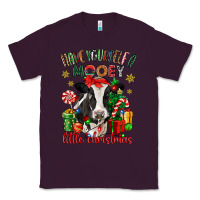 Plum have yourself a little christmas cow Classic Tee - CowGirlArtShop
